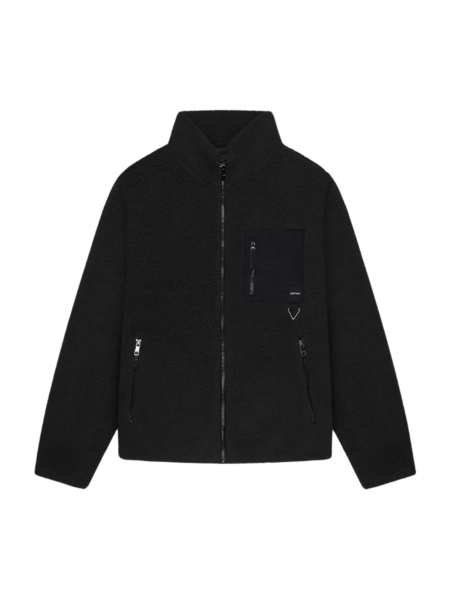 Quotrell Quotrell Montagne Zip Jacket - Black/Black