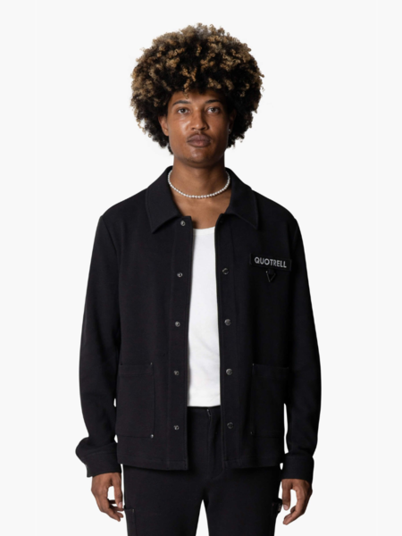 Quotrell Quotrell Camilo Overshirt - Black