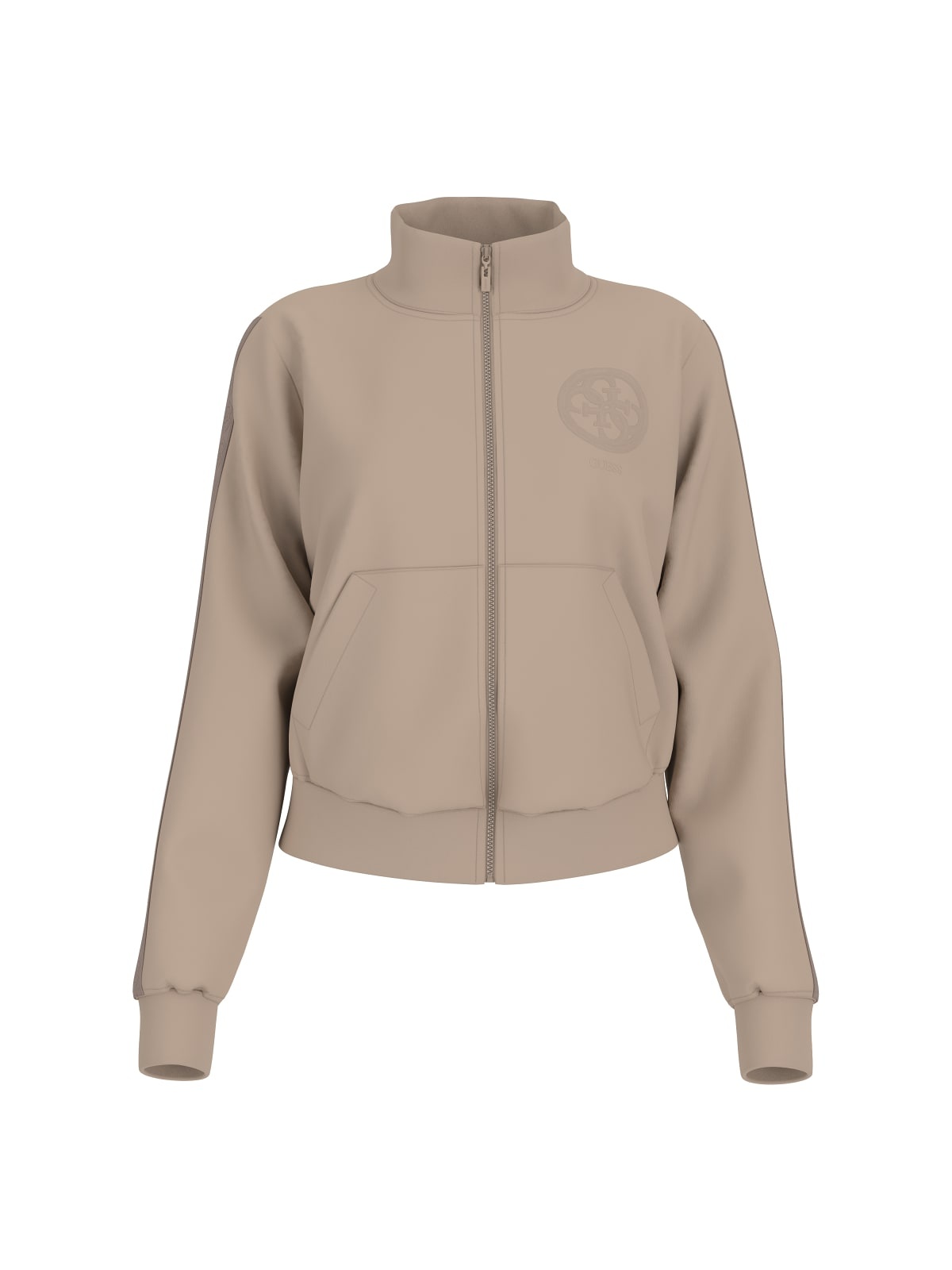 Guess Stacie Full Zip Sweatshirt Weathered Grey Eddy s Eindhoven