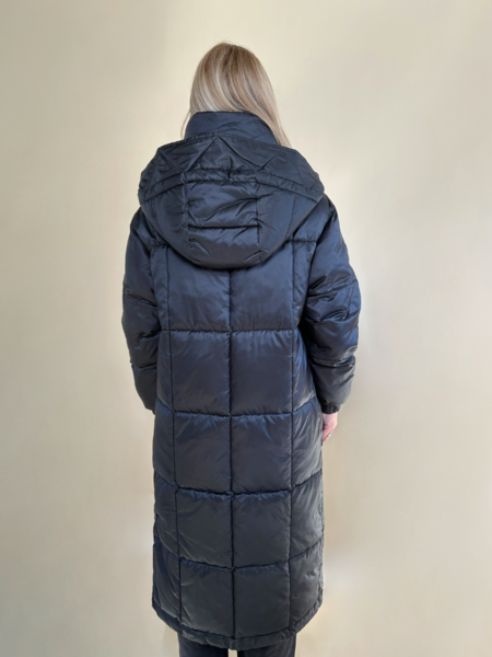 Pinko Insegna Padded Jacket - Nero Limousine Pinko Pinko Insegna Padded Jacket - Nero Limousine