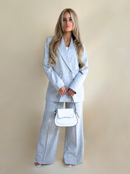 Josh V DILLEN Blazer-Light Grey Melange Josh V Josh V DILLEN Blazer-Light Grey Melange