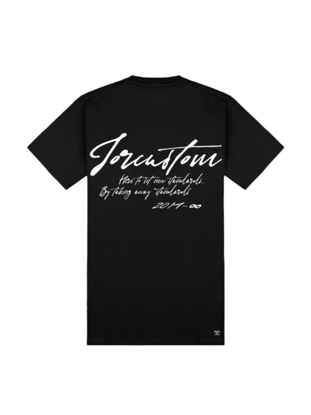 JorCustom JorCustom NewStandards Slim Fit T-Shirt - Black JorCustom NewStandards Slim Fit T-Shirt - Black