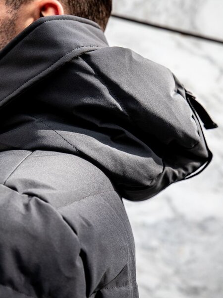 Airforce Mitchell Parka - Gun Metal Airforce Airforce Mitchell Parka - Gun Metal