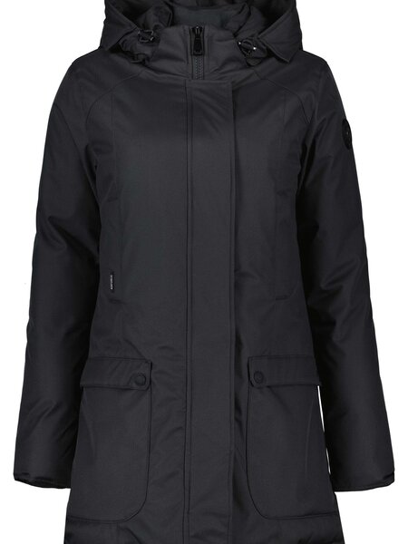 Airforce Women Slimfit Parka - Gun Metal Airforce Airforce Women Slimfit Parka - Gun Metal