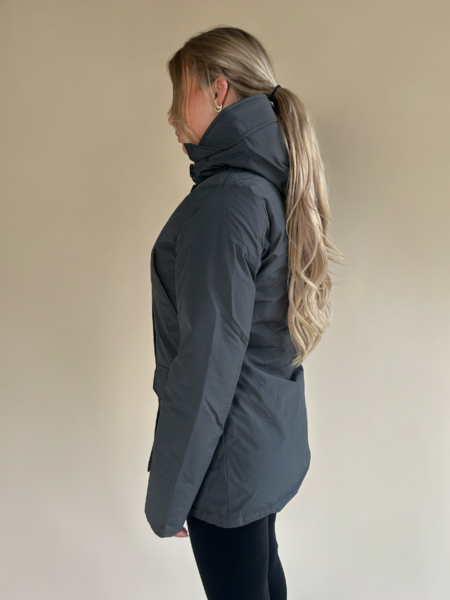 Airforce Women 4 Pocket Parka - Gun Metal Airforce Airforce Women 4 Pocket Parka - Gun Metal