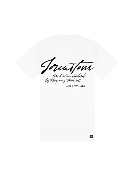 JorCustom Women NewStandards Slim Fit T-Shirt - White JorCustom JorCustom Women NewStandards Slim Fit T-Shirt - White