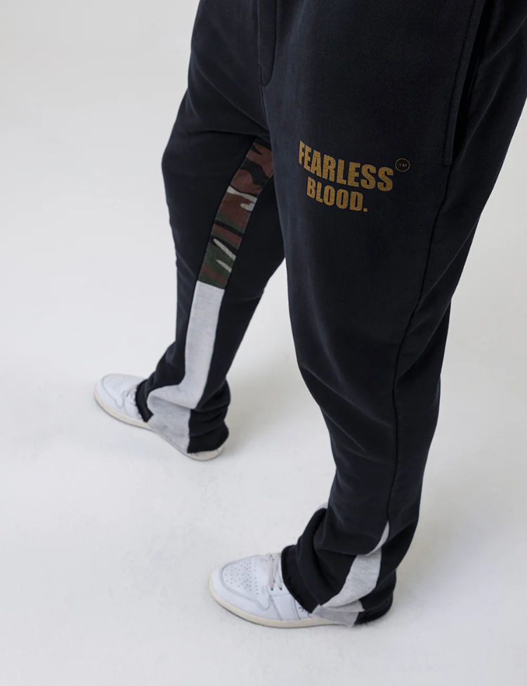Fearless Blood Fearless Blood FB Bootcut Pants Deep Black