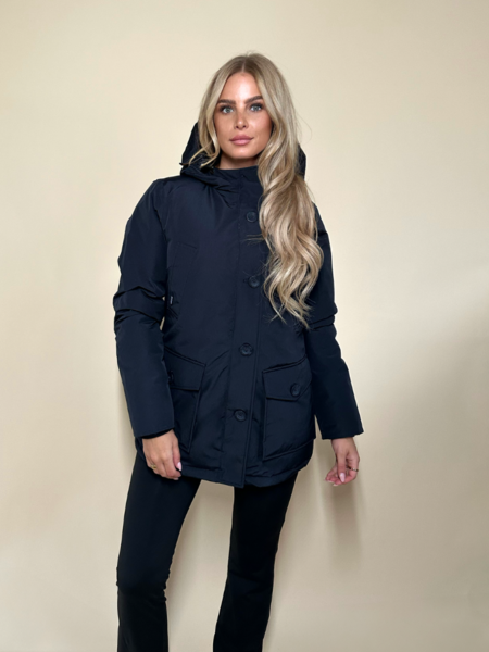 Airforce Airforce Women 4 Pocket Parka V2 - Dark Navy Blue Airforce Women 4 Pocket Parka V2 - Dark Navy Blue