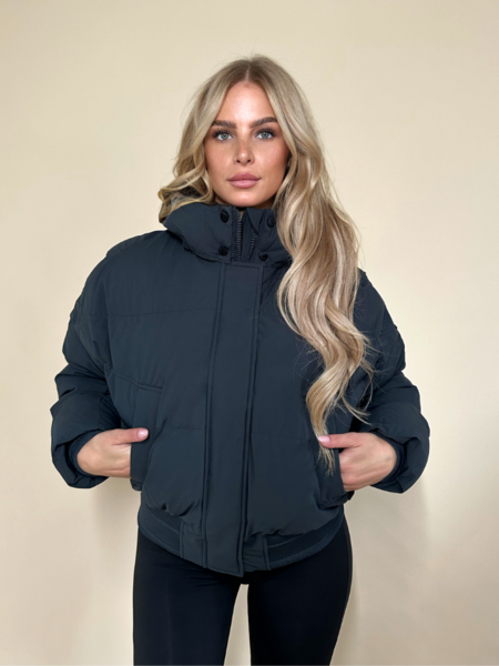 Airforce Women Bex Bomber - Gun Metal Airforce Airforce Women Bex Bomber - Gun Metal