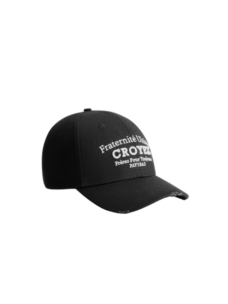 Croyez Croyez Fraternité Cap - Black Croyez Fraternité Cap - Black
