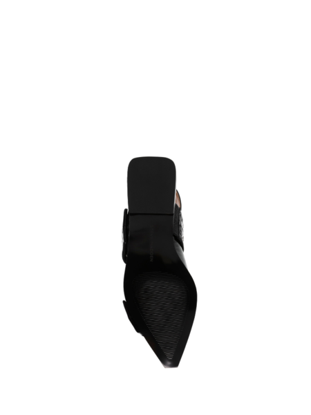 Steve Madden Grand Ave Sandals - Black Patent Steve Madden Steve Madden Grand Ave Sandals - Black Patent