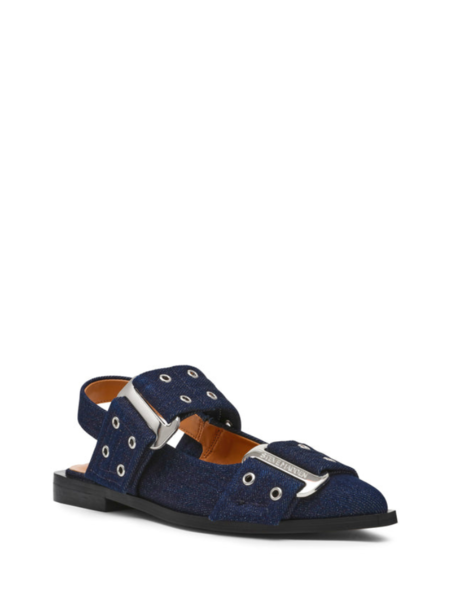 Steve Madden Grand Ave Sandals - Blue Denim Steve Madden Steve Madden Grand Ave Sandals - Blue Denim