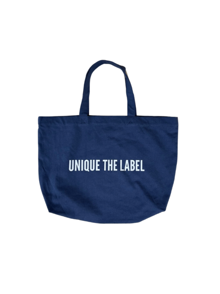 Unique The Label Canvas Tote - Denim Blue Unique The Label Unique The Label Canvas Tote - Denim Blue
