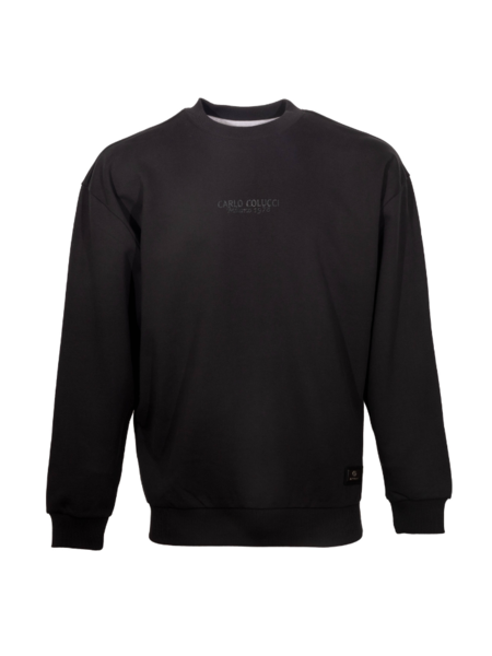 Carlo Colucci Carlo Colucci Sweatshirt C5758 - Black Carlo Colucci Sweatshirt C5758 - Black
