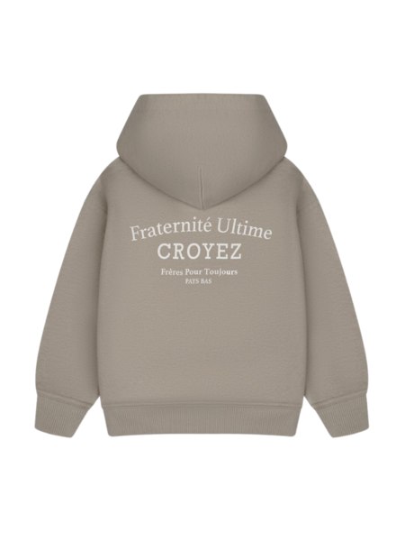 Croyez Mini Fraternitè Hoodie - Vintage Grey Croyez Croyez Mini Fraternitè Hoodie - Vintage Grey