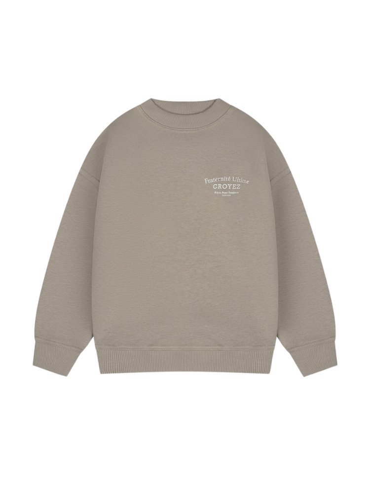 Croyez Kids Boys Sweater In Gray