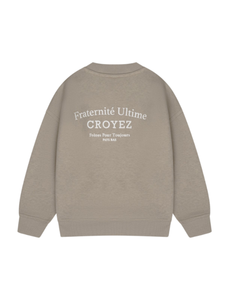 Croyez Mini Fraternitè Sweater - Vintage Grey Croyez Croyez Mini Fraternitè Sweater - Vintage Grey