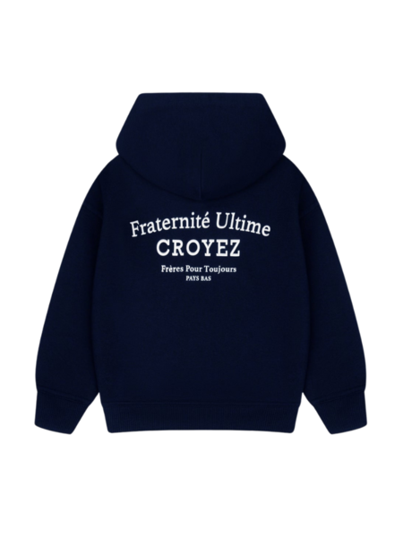 Croyez Mini Fraternitè Hoodie - Navy Croyez Croyez Mini Fraternitè Hoodie - Navy
