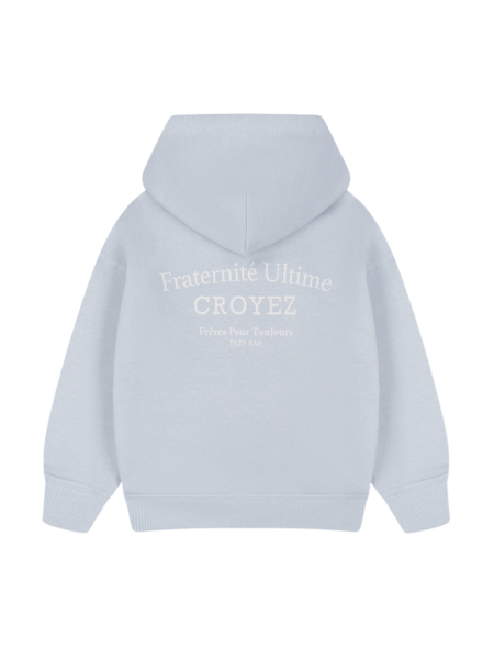 Croyez Mini Fraternité Hoodie - Light Blue Croyez Croyez Mini Fraternité Hoodie - Light Blue