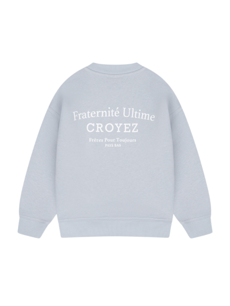 Croyez Mini Fraternitè Sweater - Light Blue Croyez Croyez Mini Fraternitè Sweater - Light Blue