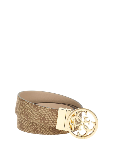 Guess Guess Noelle Reversible Belt - Latte Logo Guess Noelle Reversible Belt - Latte Logo