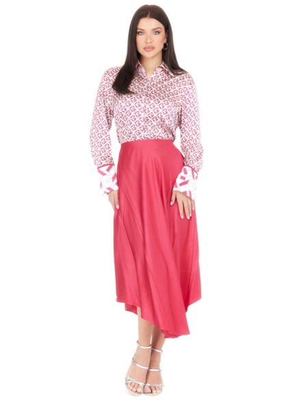 Guess Guess LS Alexandra  Shirt - Pattern Small Sang