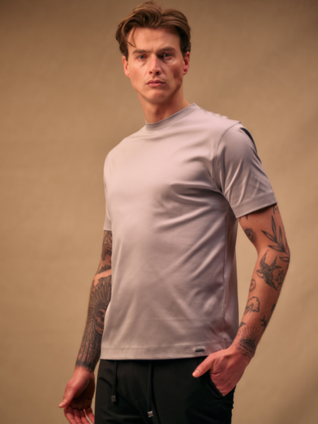 Malelions Mercerized T-Shirt - Grey Malelions Malelions Mercerized T-Shirt - Grey