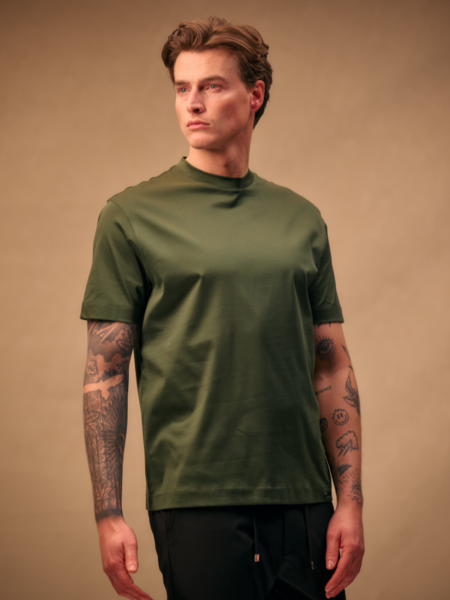 Malelions Mercerized T-Shirt - Army Malelions Malelions Mercerized T-Shirt - Army