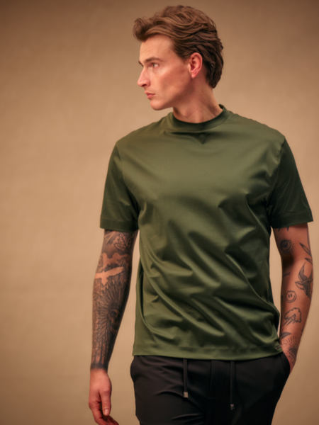 Malelions Mercerized T-Shirt - Army Malelions Malelions Mercerized T-Shirt - Army
