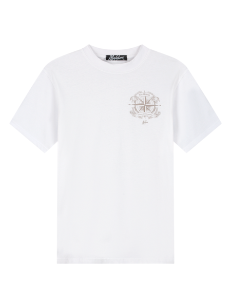 Malelions Compass T-Shirt - White Malelions Malelions Compass T-Shirt - White