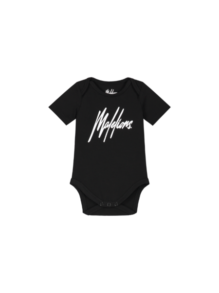 Malelions Malelions Baby Signature Short Sleeve - Black Malelions Baby Signature Short Sleeve - Black