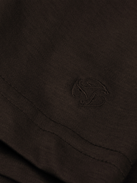 TriaD'oro Loose Fit T-Shirt - Brown TriaD'oro TriaD'oro Loose Fit T-Shirt - Brown