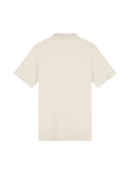 TriaD'oro Polo Zip Short Sleeve - Beige TriaD'oro TriaD'oro Polo Zip Short Sleeve - Beige