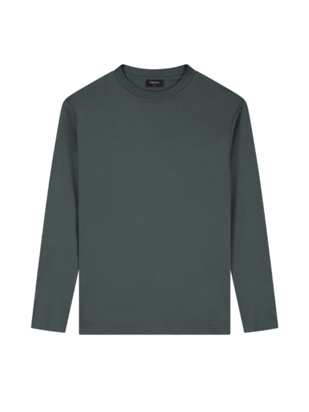 TriaD'oro Long Sleeve T-Shirt - Dark Grey TriaD'oro TriaD'oro Long Sleeve T-Shirt - Dark Grey