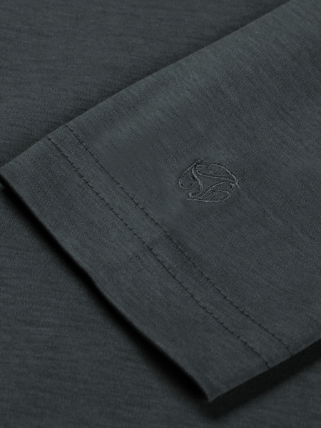 TriaD'oro Long Sleeve T-Shirt - Dark Grey TriaD'oro TriaD'oro Long Sleeve T-Shirt - Dark Grey