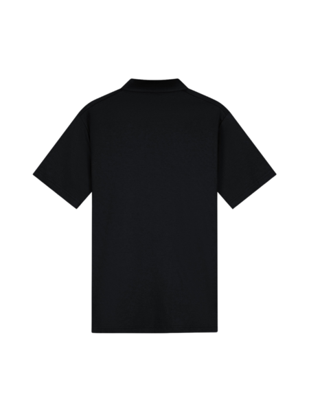 TriaD'oro Polo Zip Short Sleeve - Black TriaD'oro TriaD'oro Polo Zip Short Sleeve - Black