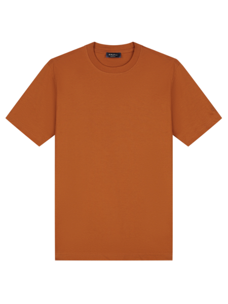 TriaD'oro Slim Fit T-Shirt - Sunburn Orange TriaD'oro TriaD'oro Slim Fit T-Shirt - Sunburn Orange