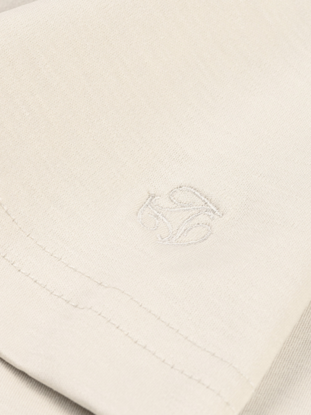 TriaD'oro Slim Fit T-Shirt - Beige TriaD'oro TriaD'oro Slim Fit T-Shirt - Beige