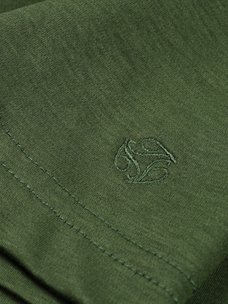 TriaD'oro Slim Fit T-Shirt - Forest Green TriaD'oro TriaD'oro Slim Fit T-Shirt - Forest Green