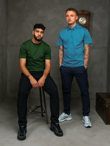 TriaD'oro Slim Fit T-Shirt - Forest Green TriaD'oro TriaD'oro Slim Fit T-Shirt - Forest Green