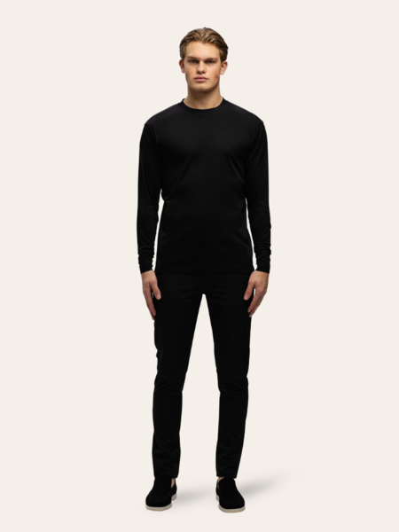 TriaD'oro Long Sleeve T-Shirt - Black TriaD'oro TriaD'oro Long Sleeve T-Shirt - Black