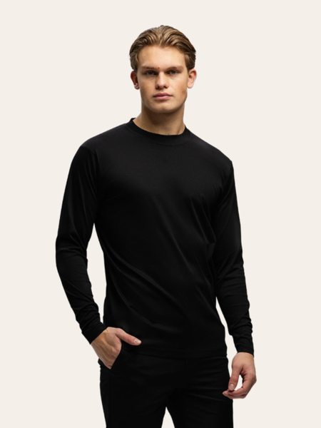 TriaD'oro TriaD'oro Long Sleeve T-Shirt - Black TriaD'oro Long Sleeve T-Shirt - Black