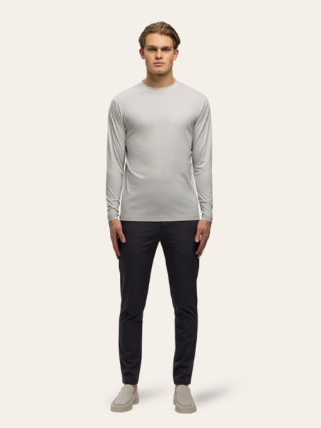 TriaD'oro Long Sleeve T-Shirt - Light Grey TriaD'oro TriaD'oro Long Sleeve T-Shirt - Light Grey