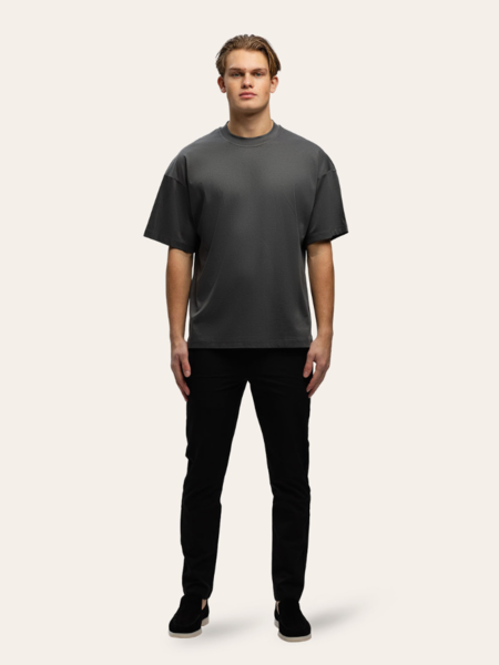 TriaD'oro Loose Fit T-Shirt - Dark Grey TriaD'oro TriaD'oro Loose Fit T-Shirt - Dark Grey