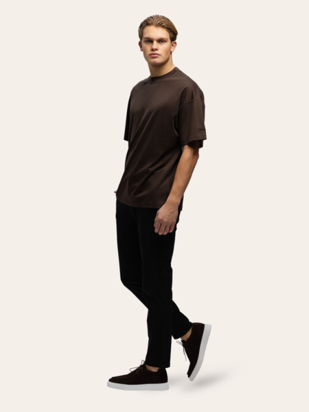 TriaD'oro Loose Fit T-Shirt - Brown TriaD'oro TriaD'oro Loose Fit T-Shirt - Brown