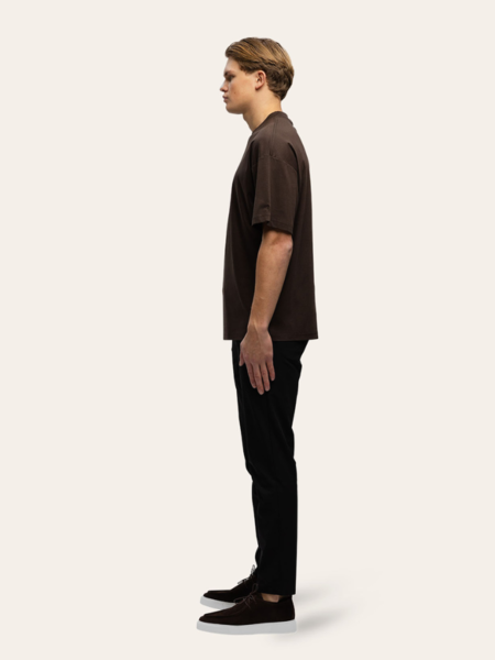 TriaD'oro Loose Fit T-Shirt - Brown TriaD'oro TriaD'oro Loose Fit T-Shirt - Brown