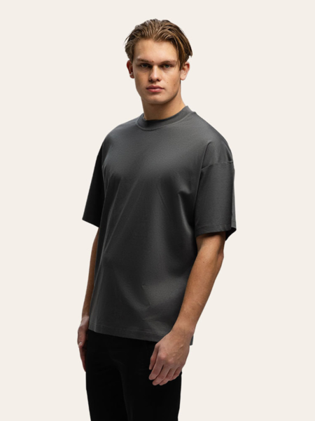 TriaD'oro Loose Fit T-Shirt - Dark Grey TriaD'oro TriaD'oro Loose Fit T-Shirt - Dark Grey