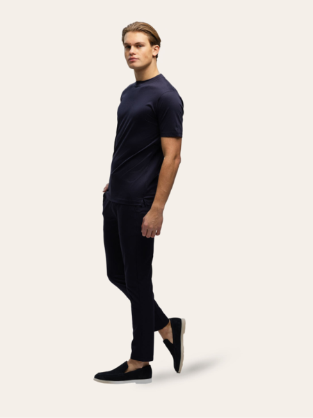TriaD'oro Slim Fit T-Shirt - Navy TriaD'oro TriaD'oro Slim Fit T-Shirt - Navy