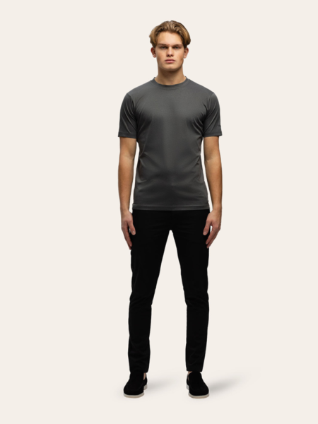 TriaD'oro Slim Fit T-Shirt - Dark Grey TriaD'oro TriaD'oro Slim Fit T-Shirt - Dark Grey