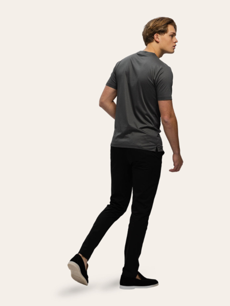 TriaD'oro Slim Fit T-Shirt - Dark Grey TriaD'oro TriaD'oro Slim Fit T-Shirt - Dark Grey